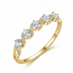 Five-Stone Band Bracelet