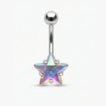 Aurora Star Belly Piercing